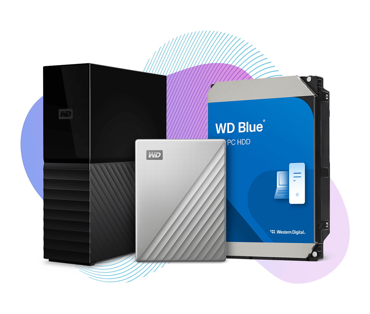 Μονάδες WD Elements, WD My Passport, WD_BLACK SN850 NVMe SSD