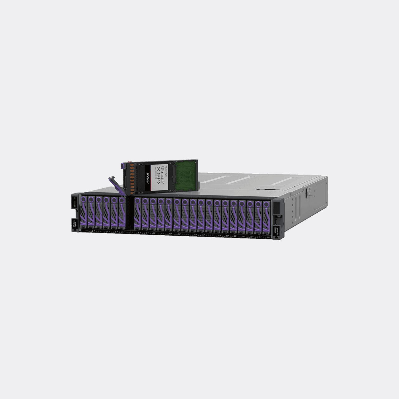 OpenFlex Data24-24 SN655 92.16TB 6x100GbE TAA PCIe RI-1DW\/D SE Ti - Image2