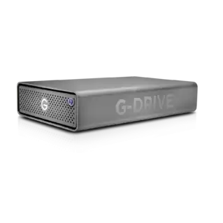 SanDisk Pro G-Drive Pro Thunderbolt 3 HDD Angled